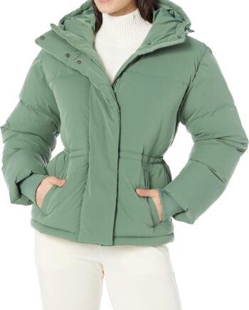 Women Short Waisted Puffer Jacket